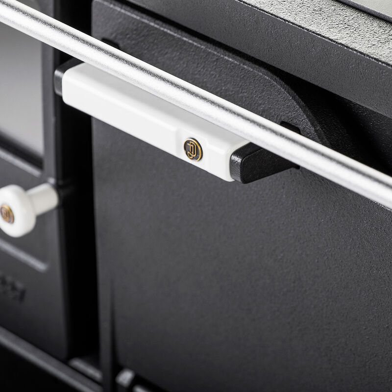 JD 227 vedkomfyr med kokeplater