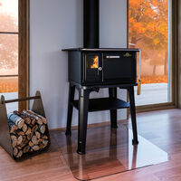 JD 227 vedkomfyr med kokeplater