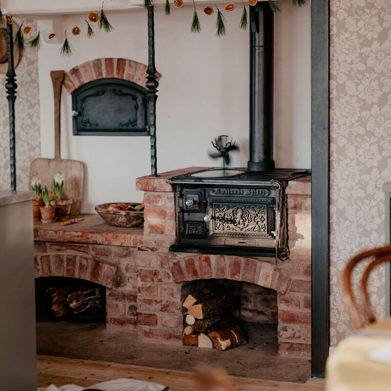 Smålandsspisen 1896 puuhella yläliitännällä