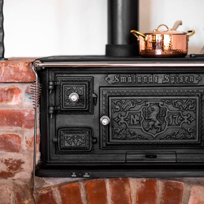 Smålandsspisen 1896 puuhella yläliitännällä