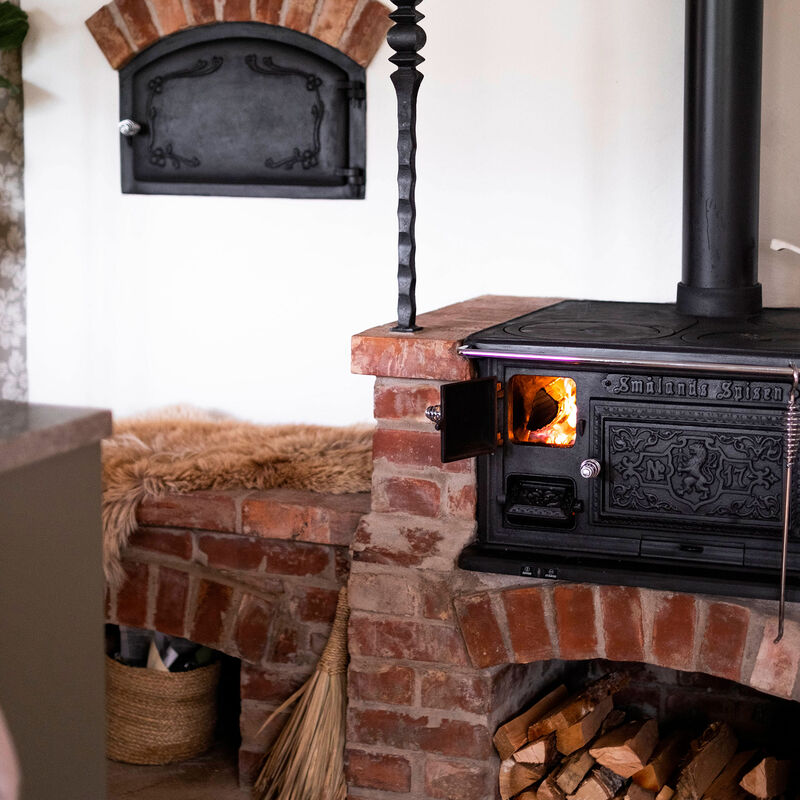 Smålandsspisen 1896 puuhella yläliitännällä