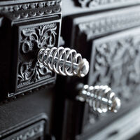 Smålandsspisen 1896, puuhella, takaliitäntä