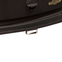 Oden 6300 kamin med kokplatta, svart