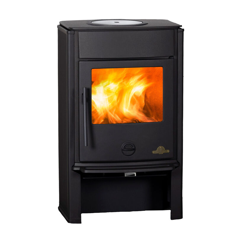 Oden 6300 konvektionsugn med kokplatta, svart