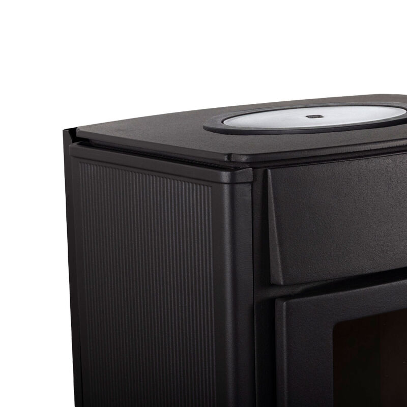 Oden 6300 konvektionsugn med kokplatta, svart