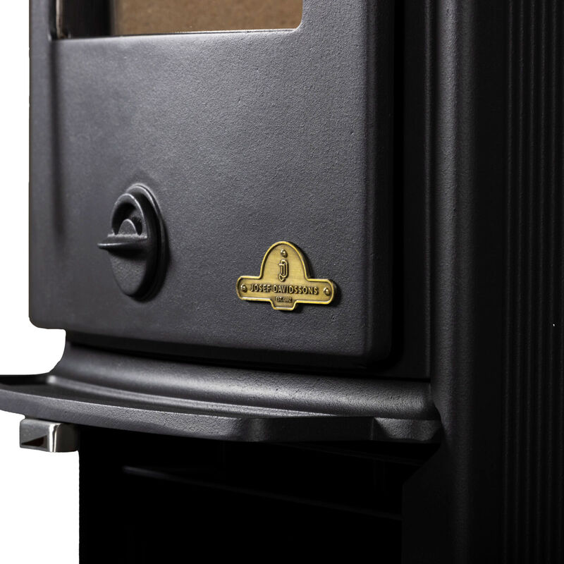 Oden 6300 konvektionsugn med kokplatta, svart