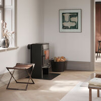 Oden 6300 konvektionsugn med kokplatta, svart