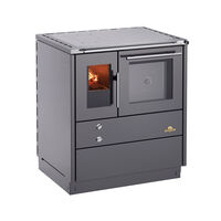 Heimdall 790 puuhella takaliitännällä, harmaa