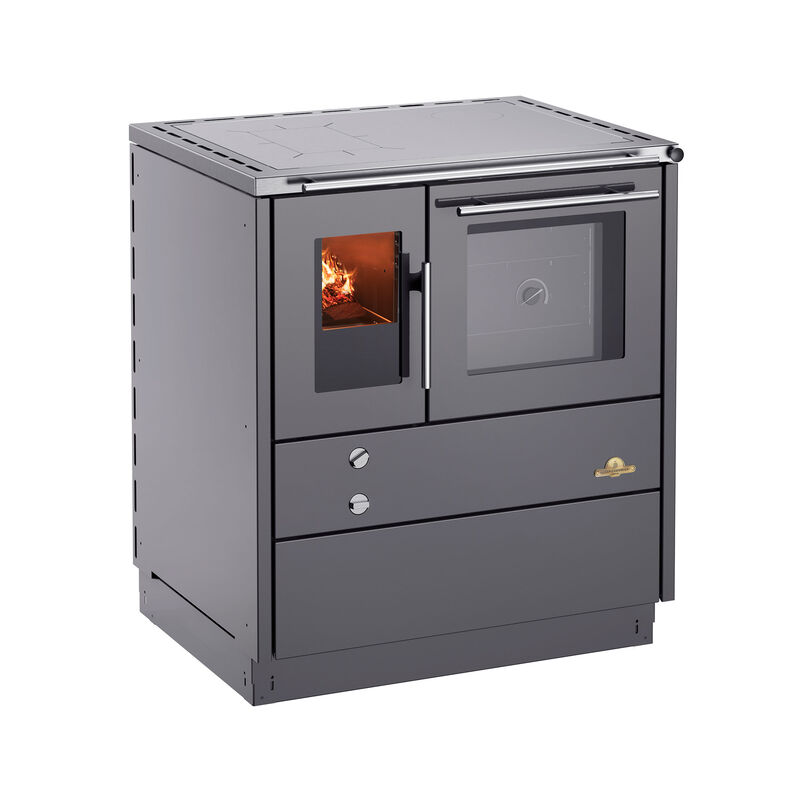 Heimdall 790 puuhella takaliitännällä, harmaa