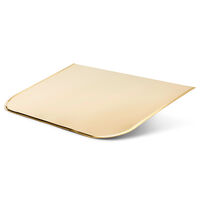 Golvskydd mässing 80 × 50 cm