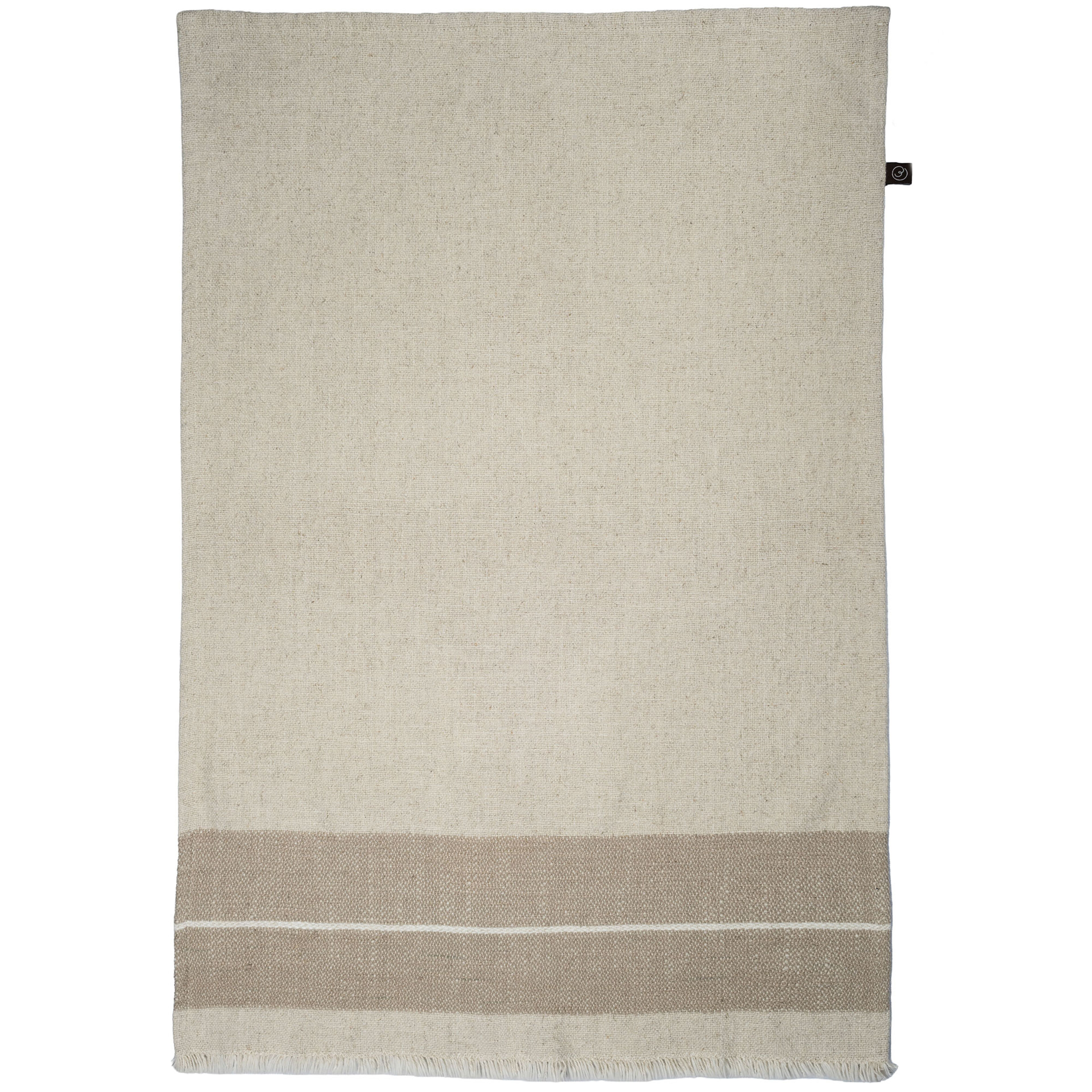 Kökshandduk 47 × 70 cm, vit/beige