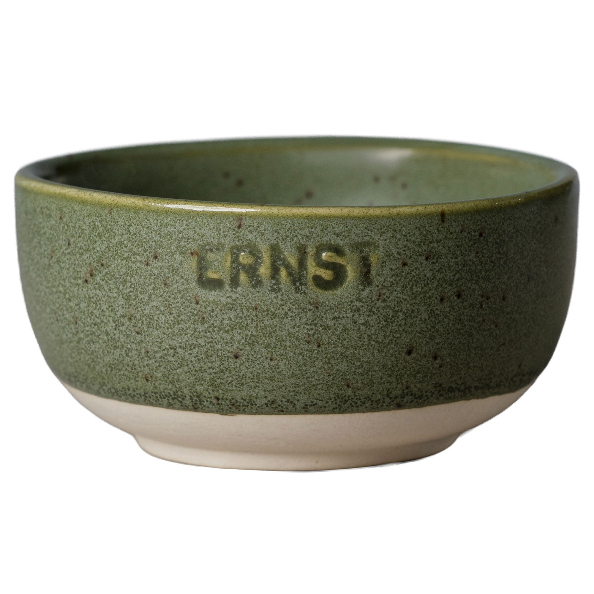 Ernst Skål grøn/natur 8 cm