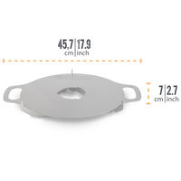 Atago grillplade med bærestativ