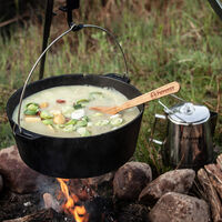 FT12 støbejernsgryde med flad bund