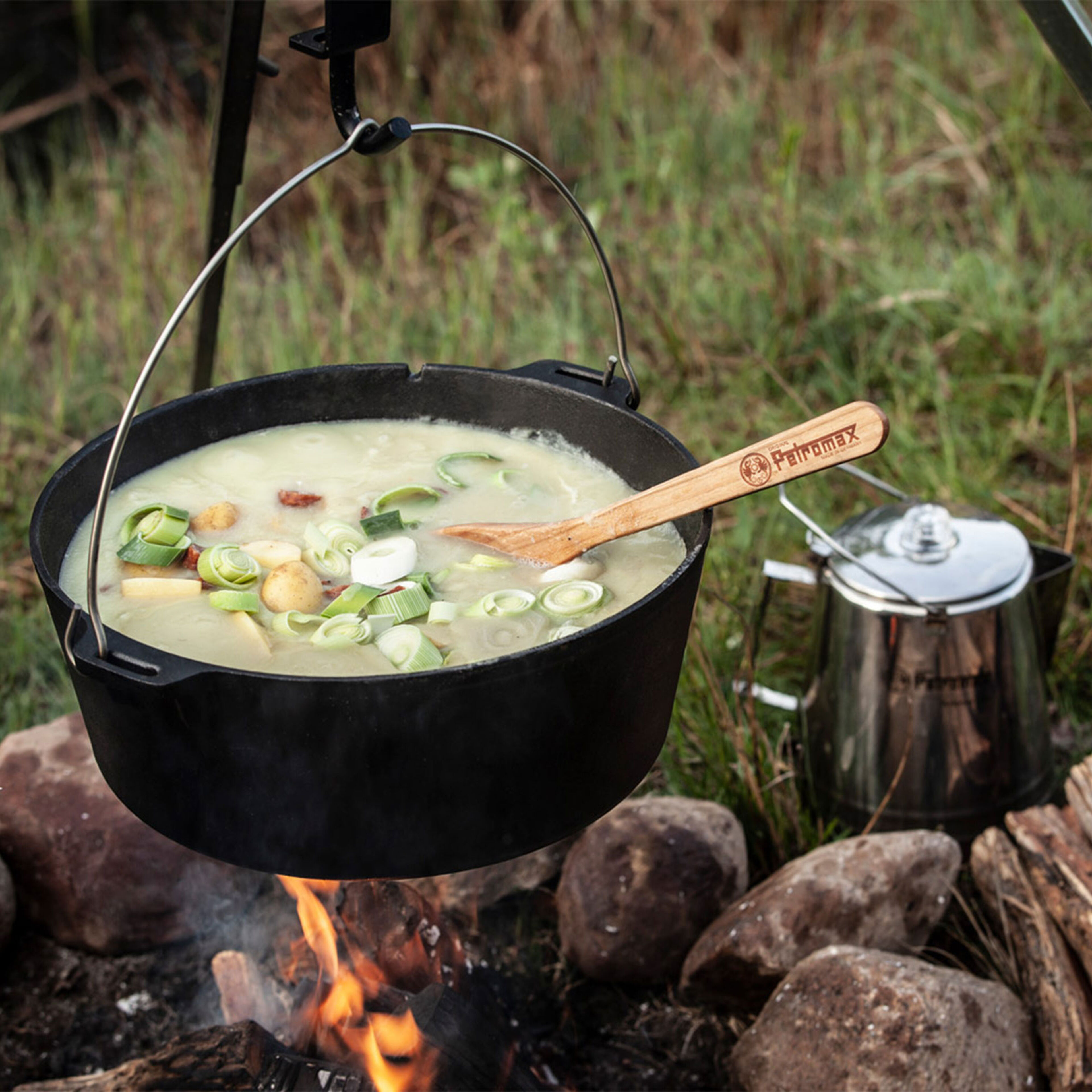 FT12 støbejernsgryde med flad bund