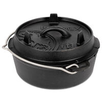 FT3 støbejerngryde med flad bund 1,6 liter