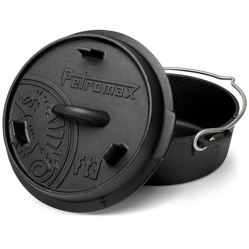 FT3 støbejerngryde med flad bund 1,6 liter