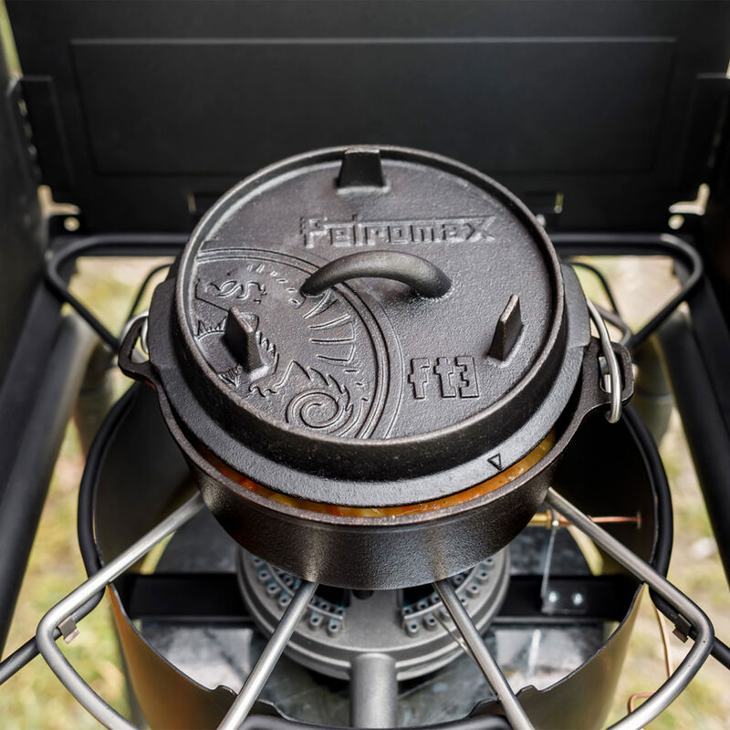 FT3 støbejerngryde med flad bund 1,6 liter