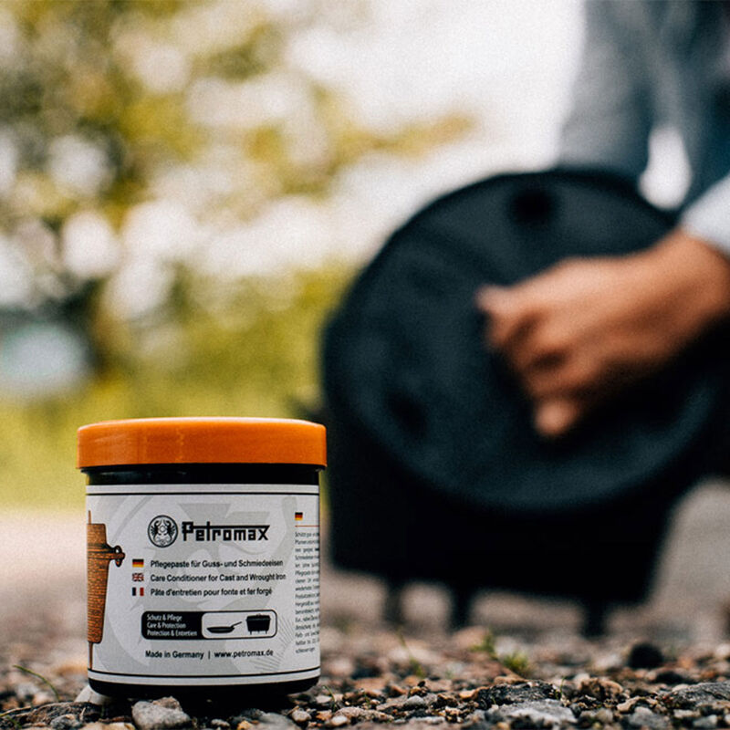 Skötselpasta för gjutjärn