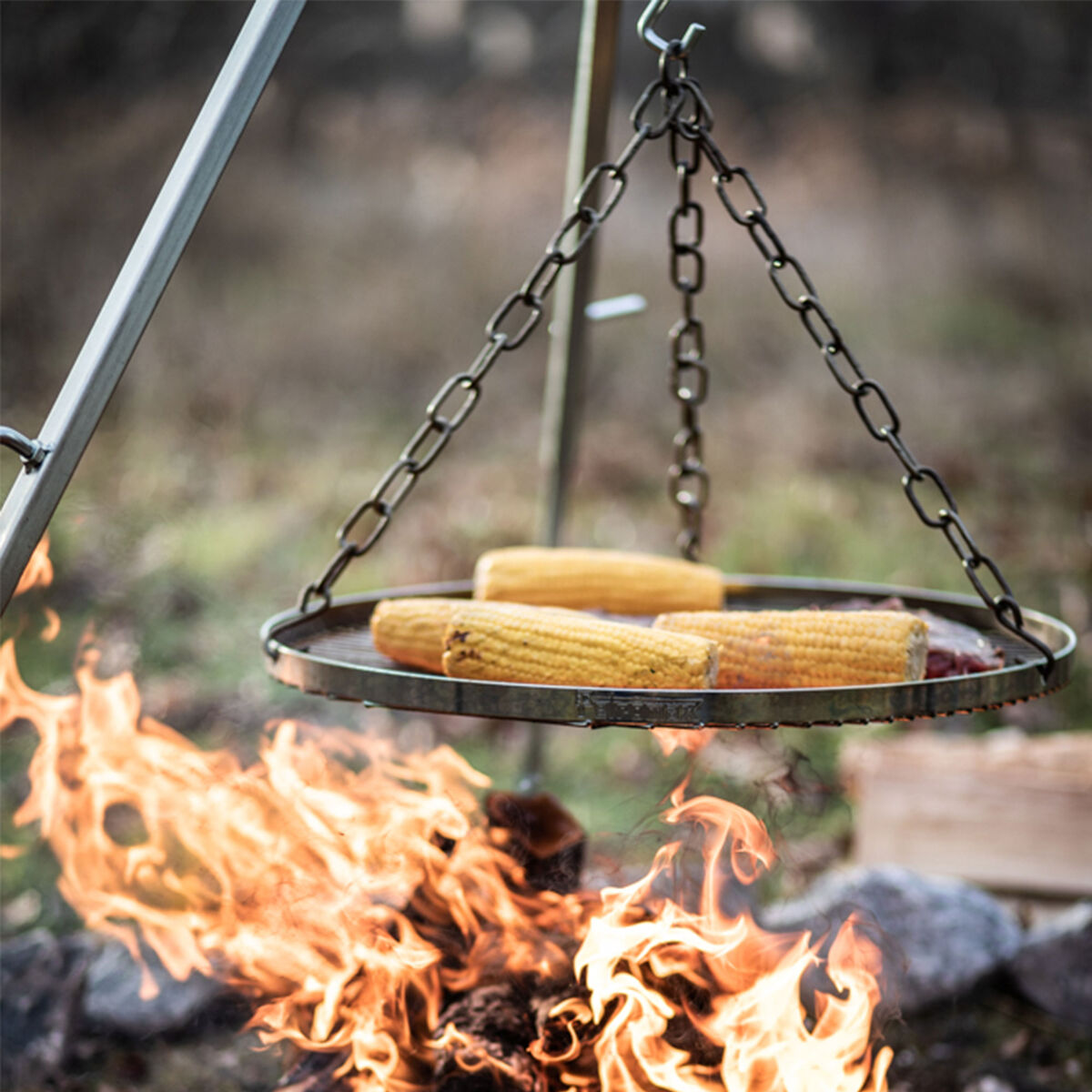 Hængende grillrist 50 cm