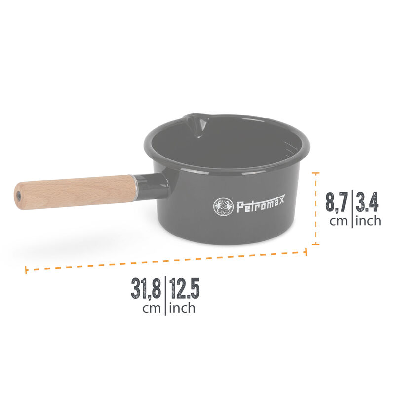 Sausekjele 1 liter, svart