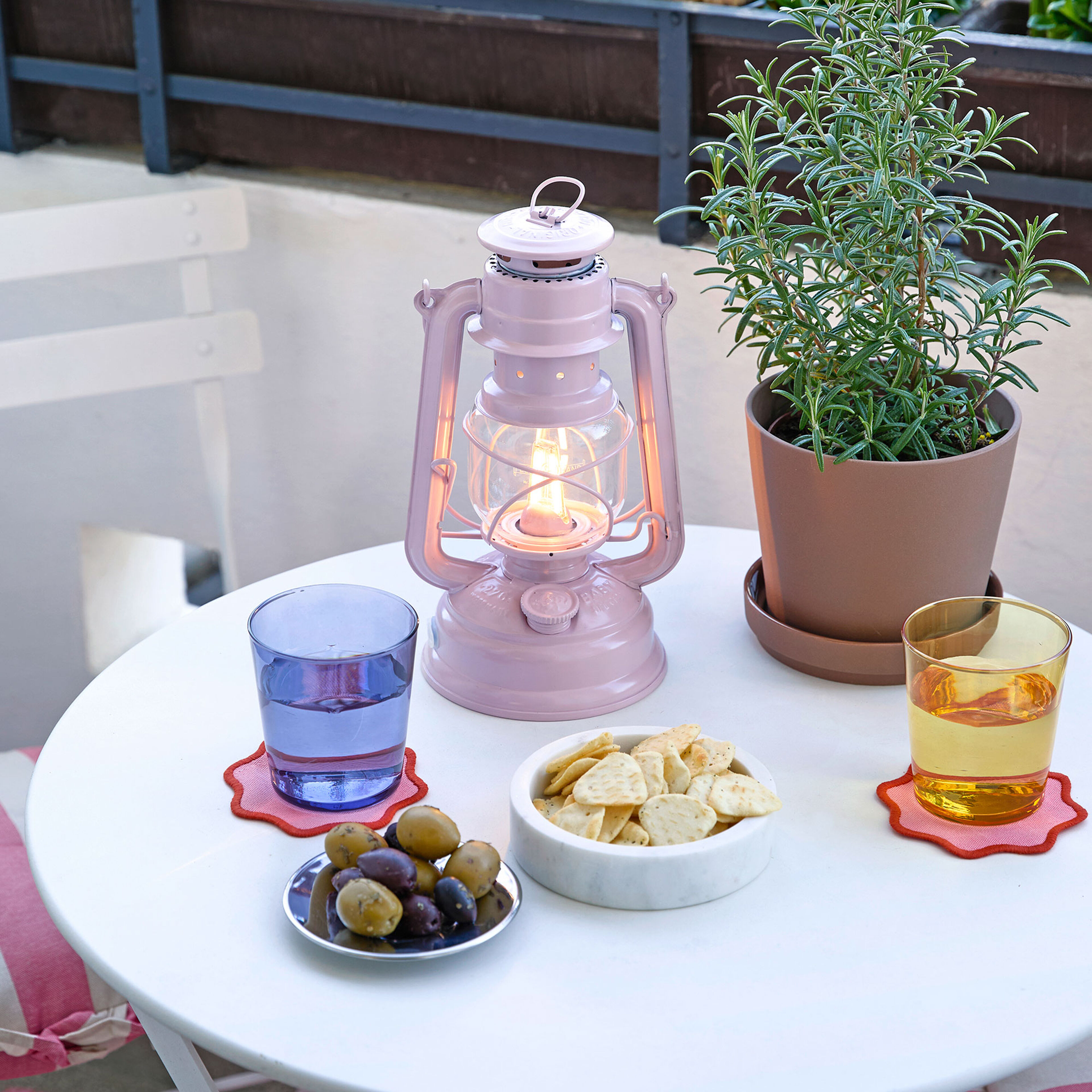 Baby Special 276 LED stormlygte, rosé