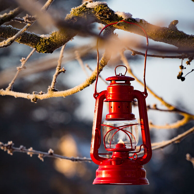 Baby Special 276 parafinlampe, ruby red