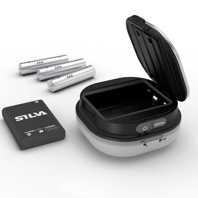 Glow retkivalaisin, musta