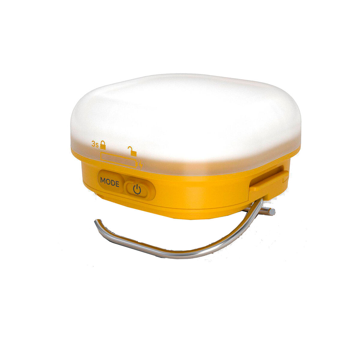 Glow campinglampe, gul