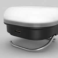 Glow Recharge campinglampe, sort