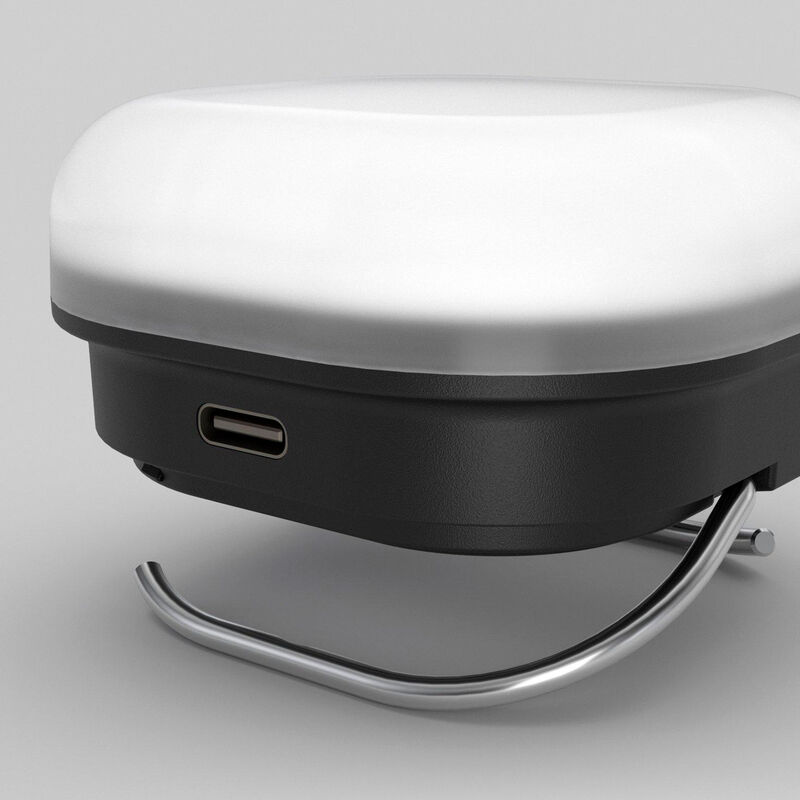 Glow Recharge campinglampe, sort