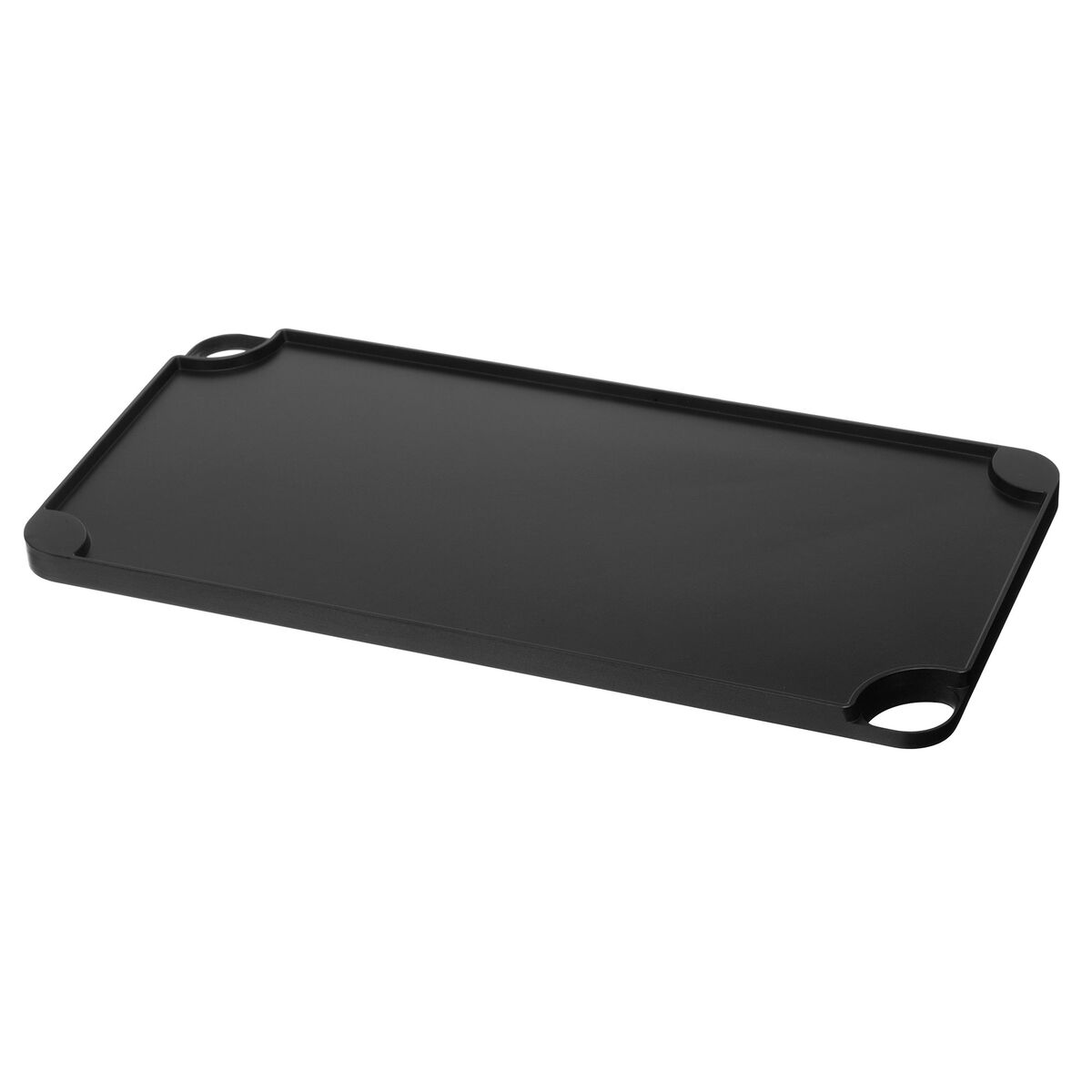 Vändbar grillplatta 46 x 23 cm, aluminium