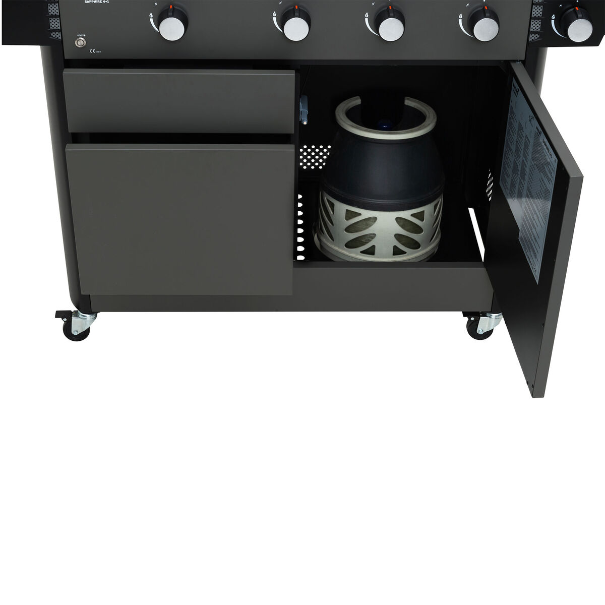 Sapphire gasgrill 4+1