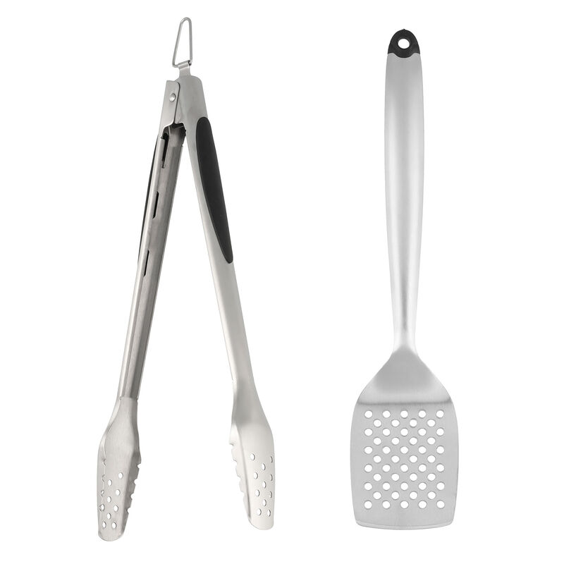 Grillredskapssett, rustfritt stål