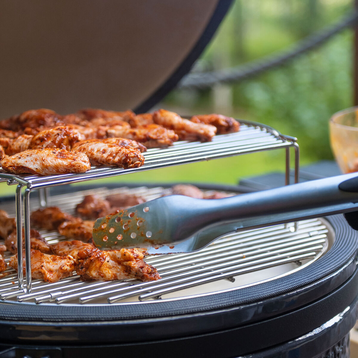 Grillredskaber 2-pak, rustfrit stål