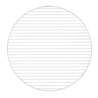 Runt grillgaller 54,5 cm, rostfritt stål