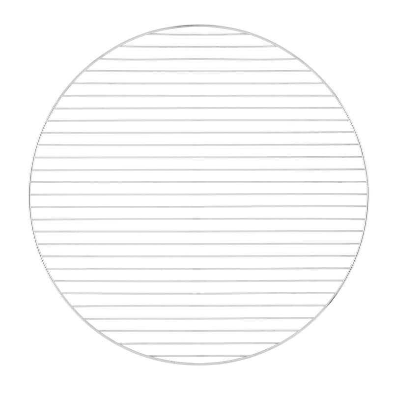 Runt grillgaller 54,5 cm, rostfritt stål