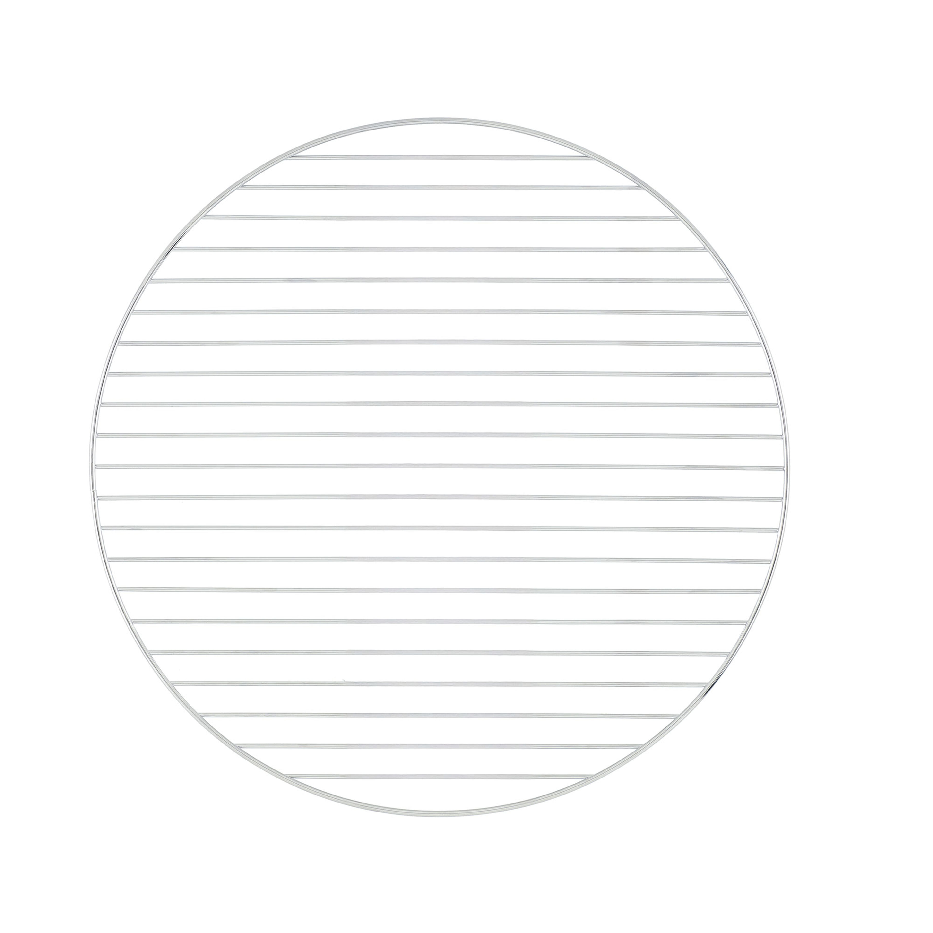 Runt grillgaller 43,5 cm, rostfritt stål