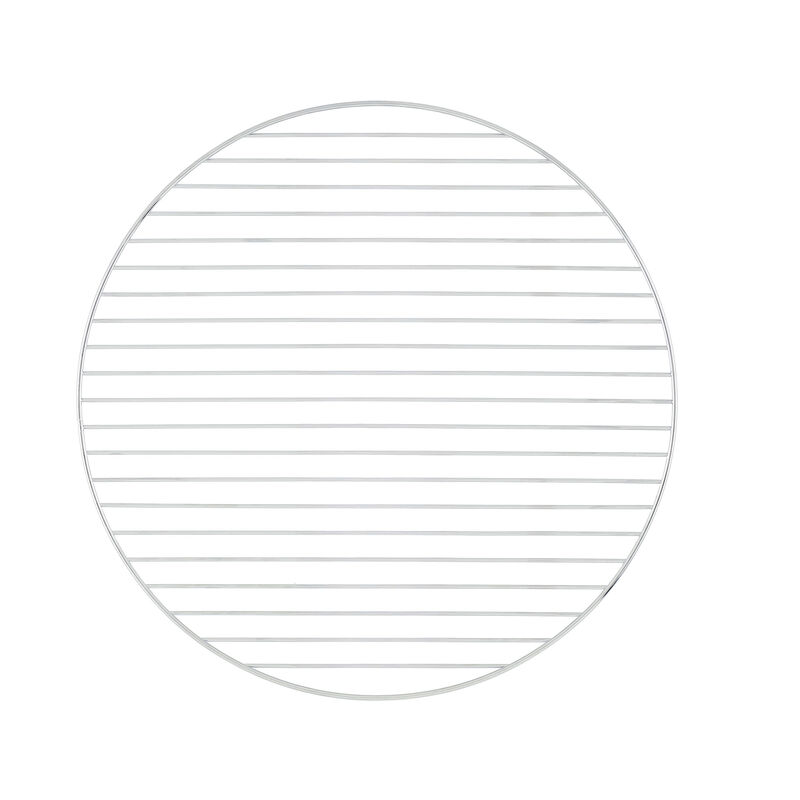 Runt grillgaller 43,5 cm, rostfritt stål