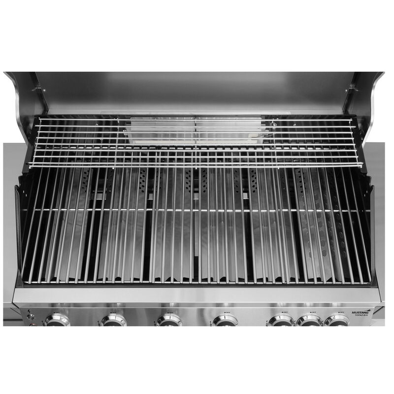 Topaz 6+1 gasolgrill och utekök med kylskåp