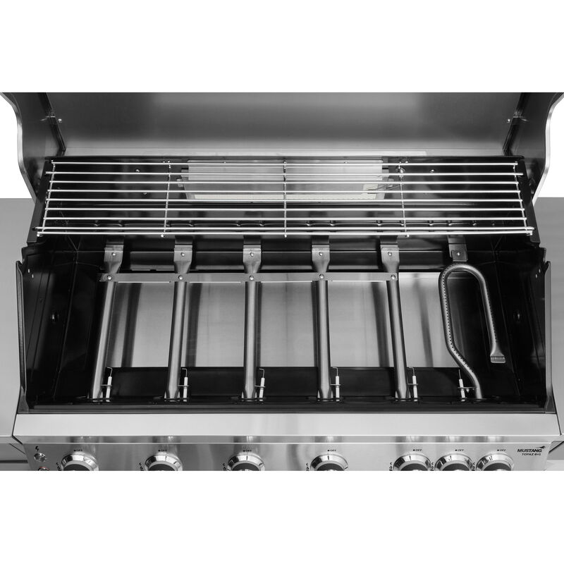 Topaz 6+1 gasolgrill och utekök med kylskåp