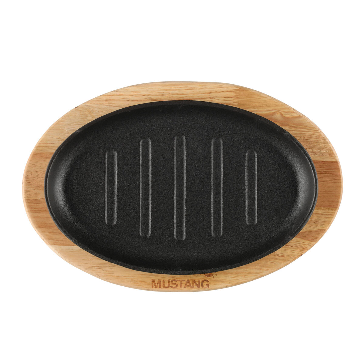 Gjutjärnspanna med avtagbart handtag