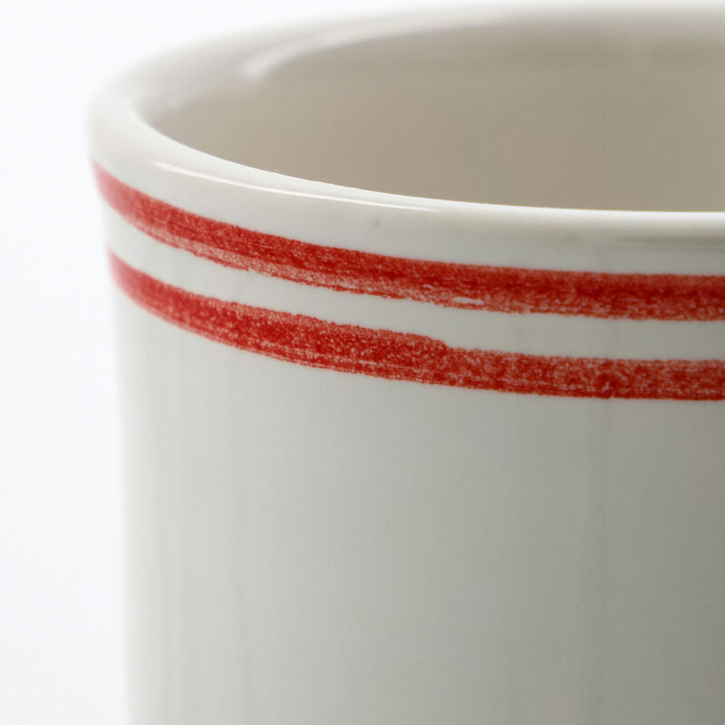 Bistro krus 30 cl, hvid/rød, 2 stk.