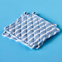 Grytlapp 2-pack, blå