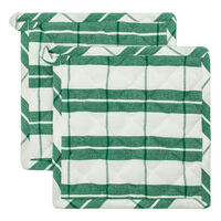 Grytlapp 2-pack, grön