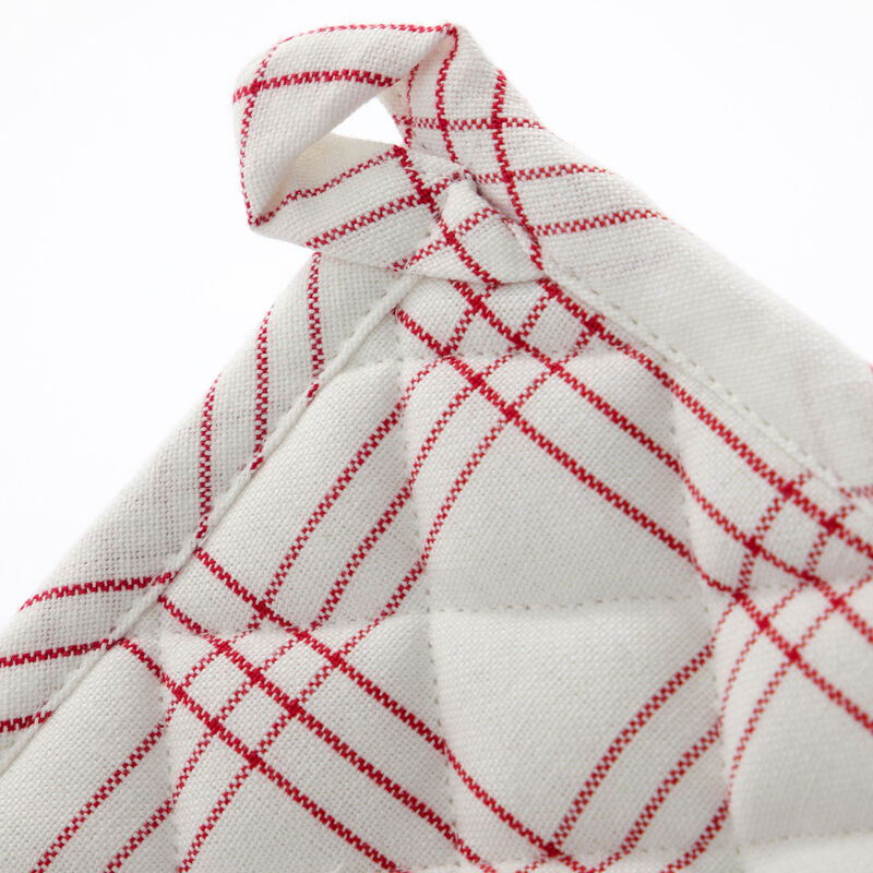 Grytlapp 2-pack, röd