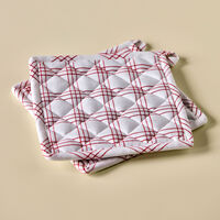 Grytlapp 2-pack, röd