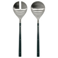 Salatsæt, mørkegrøn, 2 dele