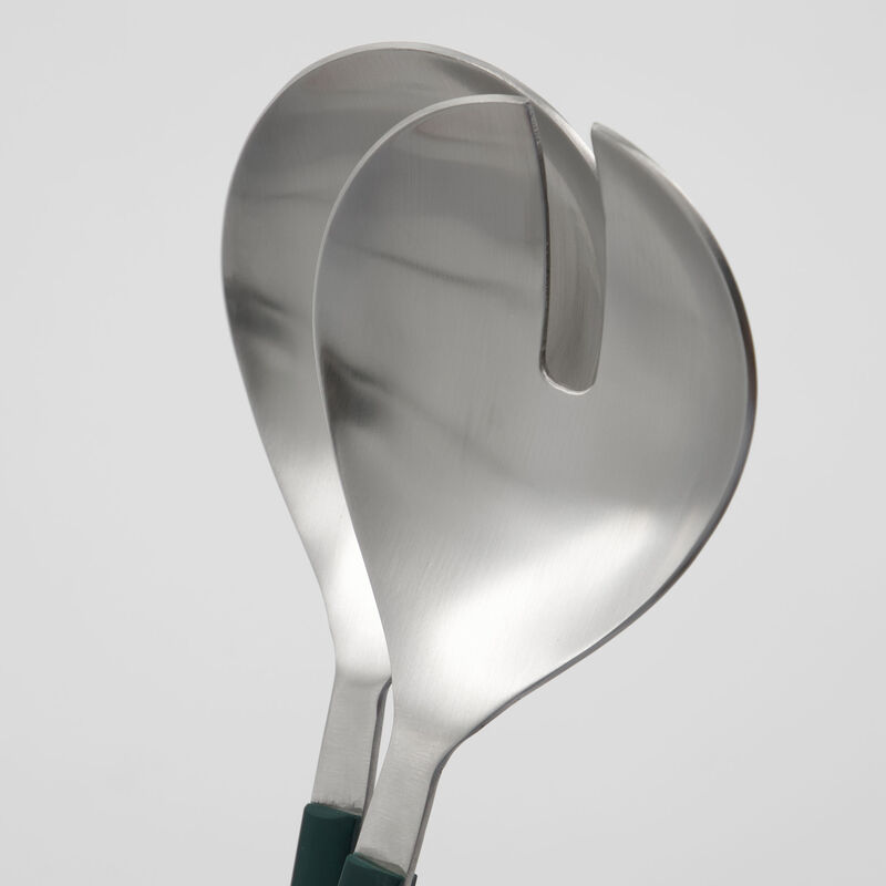 Salatsæt, mørkegrøn, 2 dele