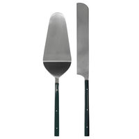 Kagepade & kagekniv, mørkegrøn